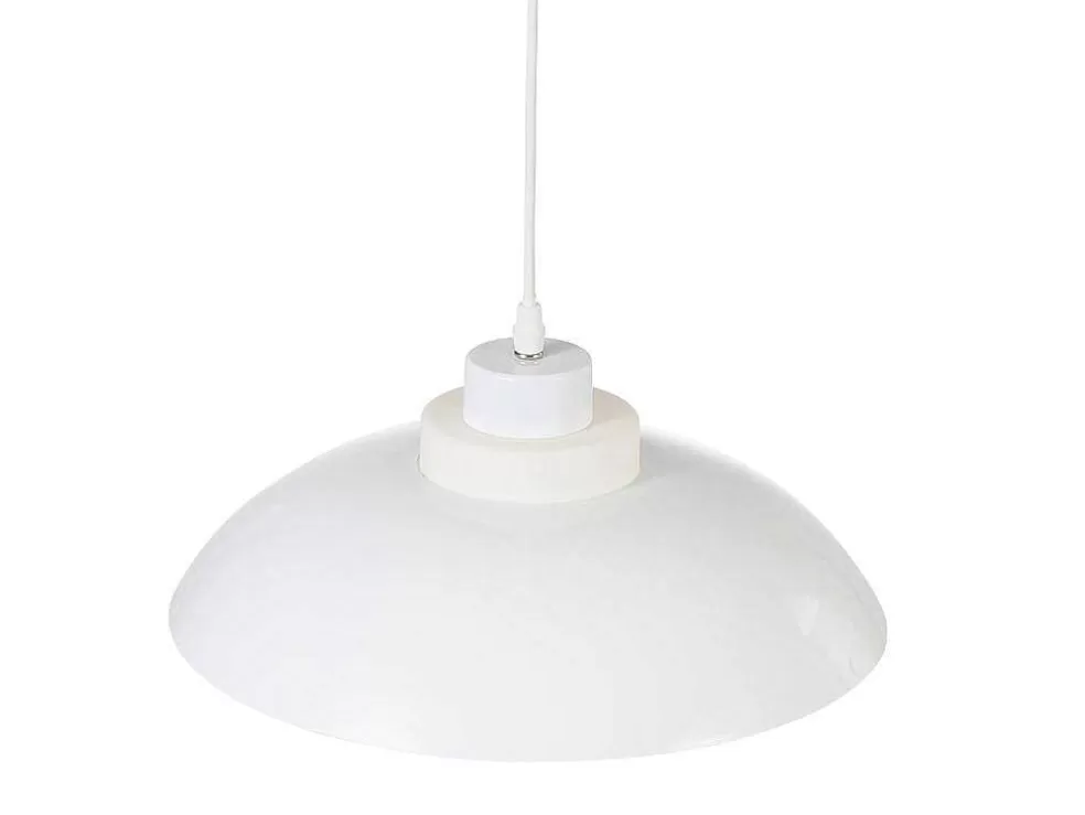 OZAIA Candeeiro Suspenso Em Metal D34 X A120 Cm Branco - Briliva* Candeeiro Suspenso