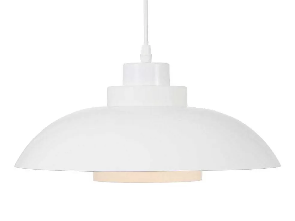 OZAIA Candeeiro Suspenso Em Metal D34 X A120 Cm Branco - Briliva* Candeeiro Suspenso