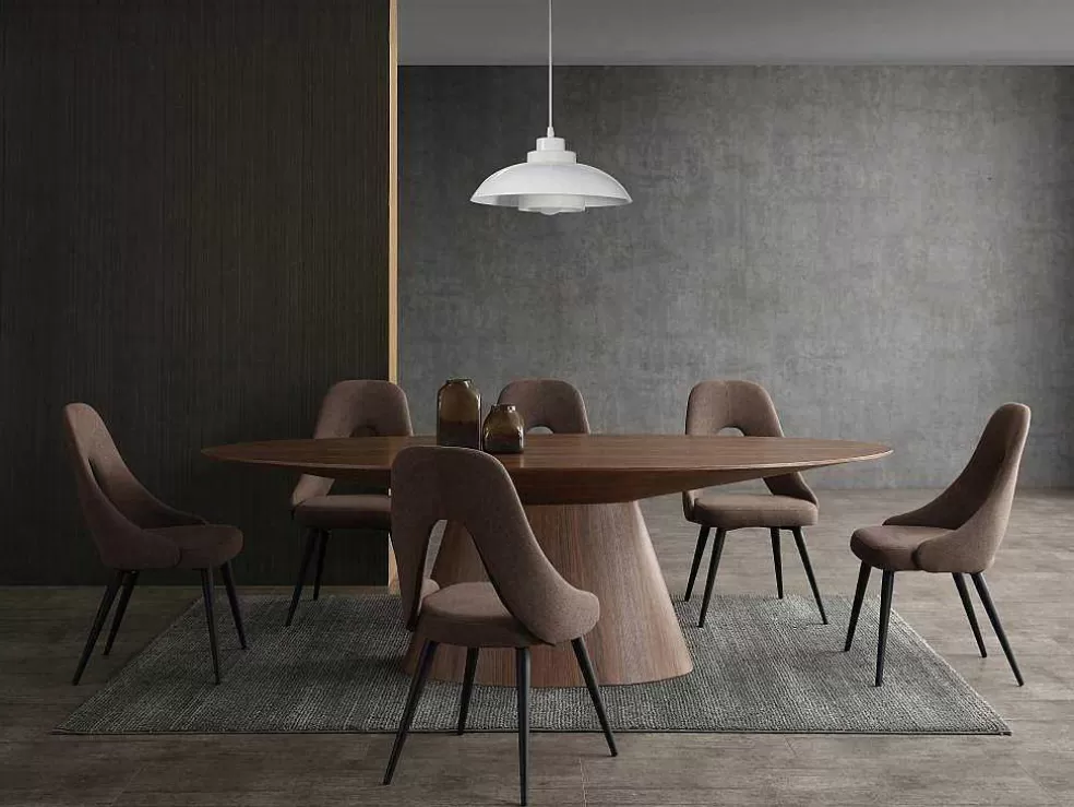 OZAIA Candeeiro Suspenso Em Metal D34 X A120 Cm Branco - Briliva* Candeeiro Suspenso