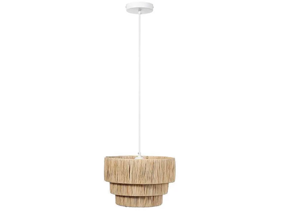 OZAIA Candeeiro Suspenso Em Rafia D30 X A171 Cm Natural - Sarnia* Candeeiro Suspenso