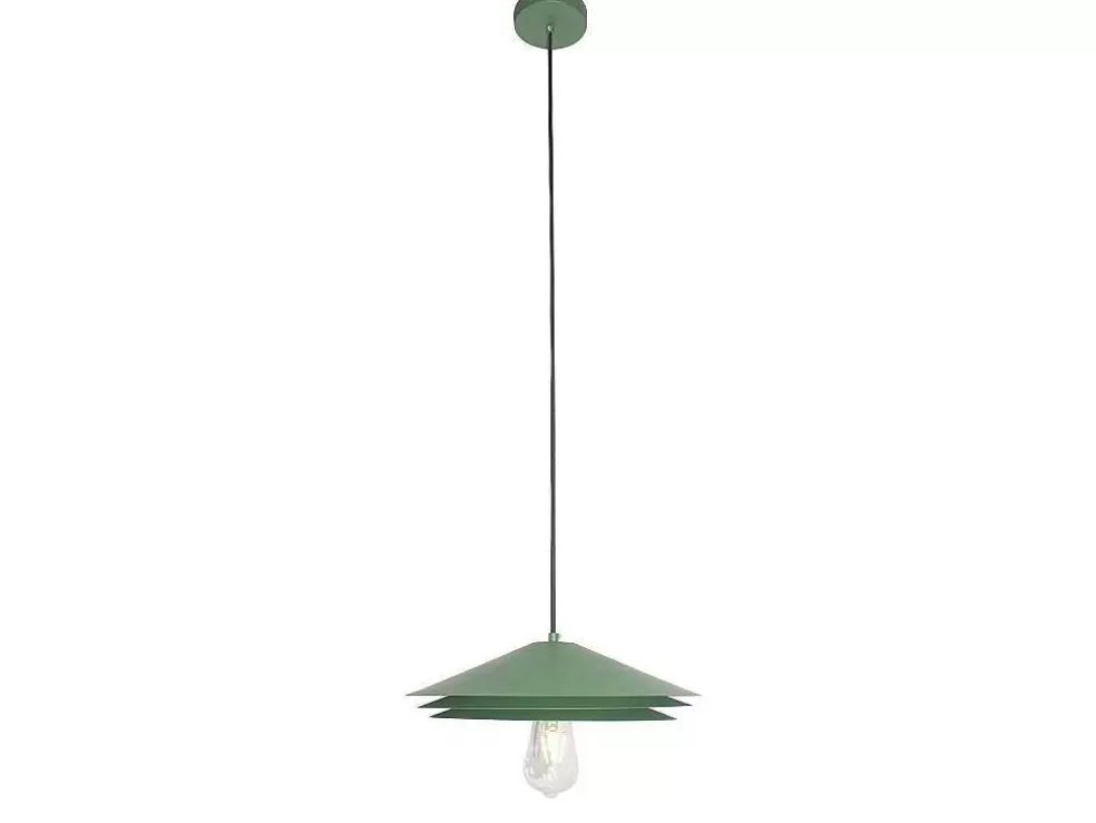 OZAIA Candeeiro Suspenso Metal D35 X A161 Cm Verde - Kiruna* Candeeiro Suspenso