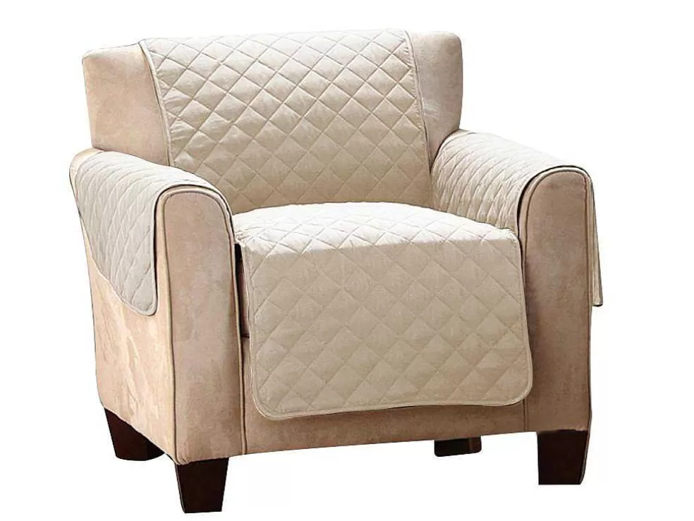 OZAIA Capa Protecao Poltrona 1 Lugar Corinthe - 165X179Cm - Cinza Taupe* Têxtil De Casa