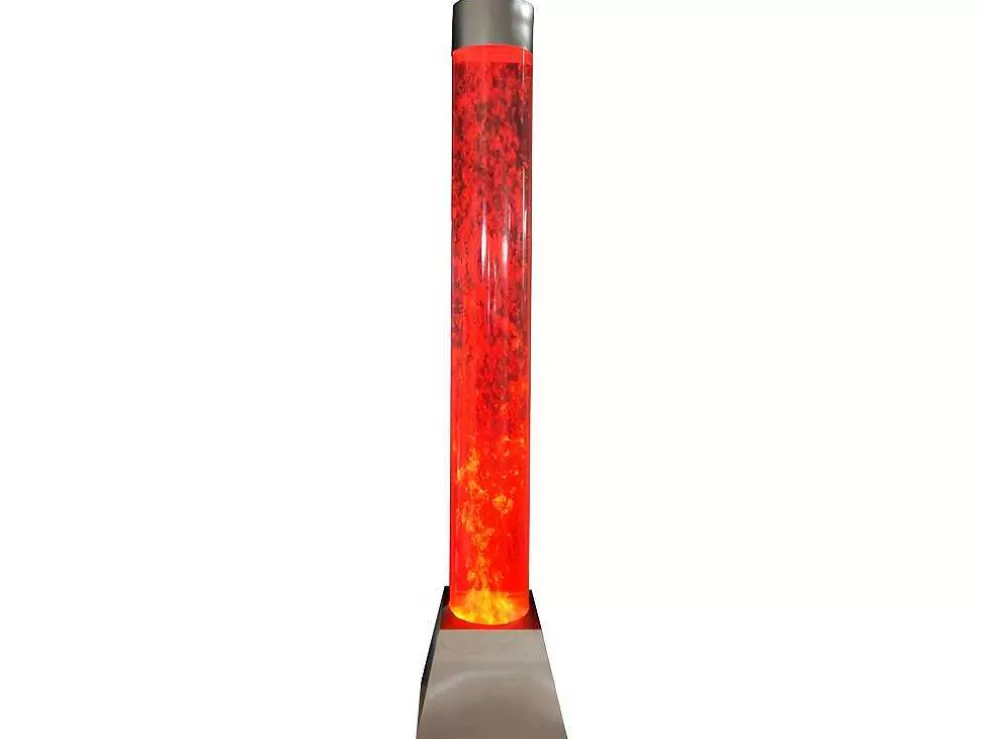 OZAIA Coluna De Bolhas De Agua Woby - Leds Com Cor Que Muda - A.130 Cm* Candeeiro De Pe