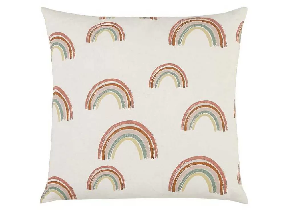 OZAIA Conjunto De 2 Almofadas Arco-Iris Em Algodao 45 X 45 Cm Multicolor - Archy* Têxtil De Casa