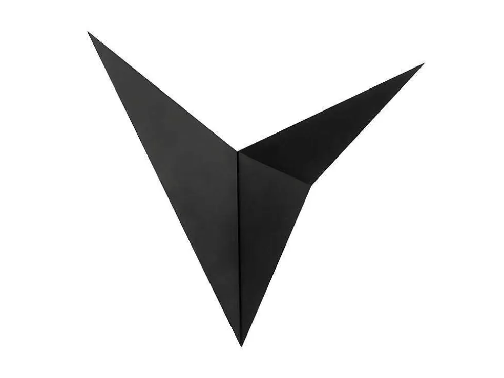 OZAIA Conjunto De 2 Apliques Em Metal Birdo C34 X E5 X A34 Cm Preto* Candeeiro De Parede