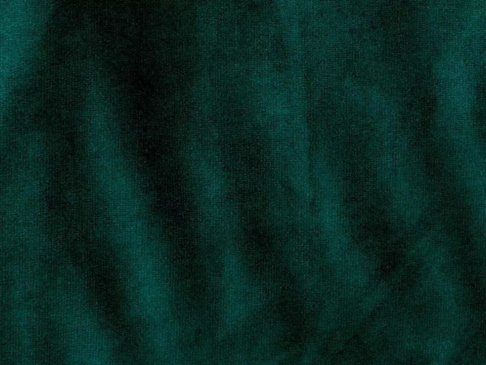 OZAIA Conjunto De 2 Cortinas De Escurecimento Em Veludo C. 135 X A. 250 Cm Verde Com Ilhos Prateados - Darrel* Têxtil De Casa