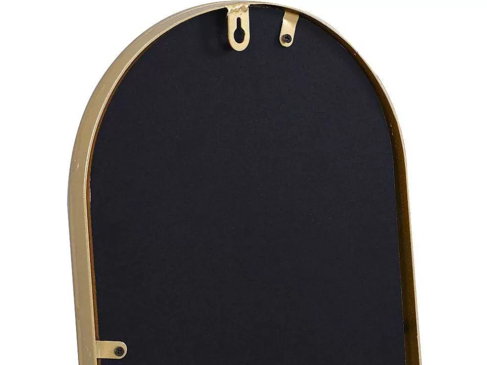 OZAIA Conjunto De 3 Espelhos Ovais Em Metal De L.23 X A.120 Cm Cor Dourado - Jaylen* Espelhos