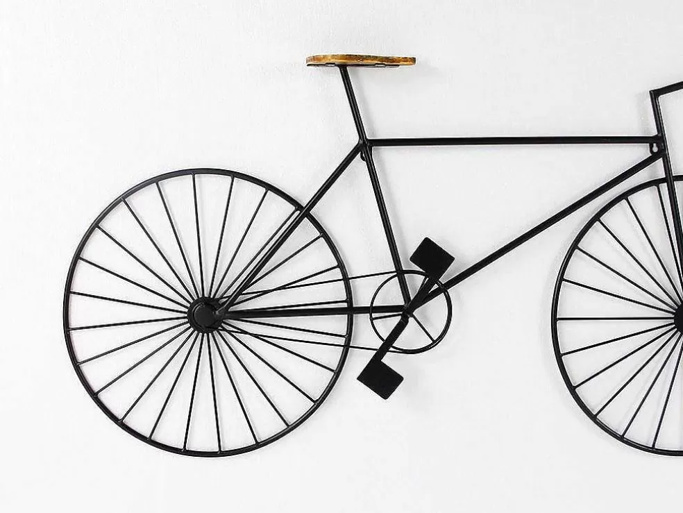 OZAIA Decoração De Parede Em Metal De C. 109 X A. 56 Cm Cor Preto - Ventoux* Placa De Parede Decorativa