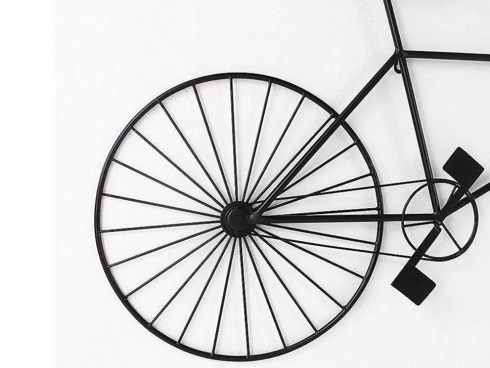 OZAIA Decoração De Parede Em Metal De C. 109 X A. 56 Cm Cor Preto - Ventoux* Placa De Parede Decorativa