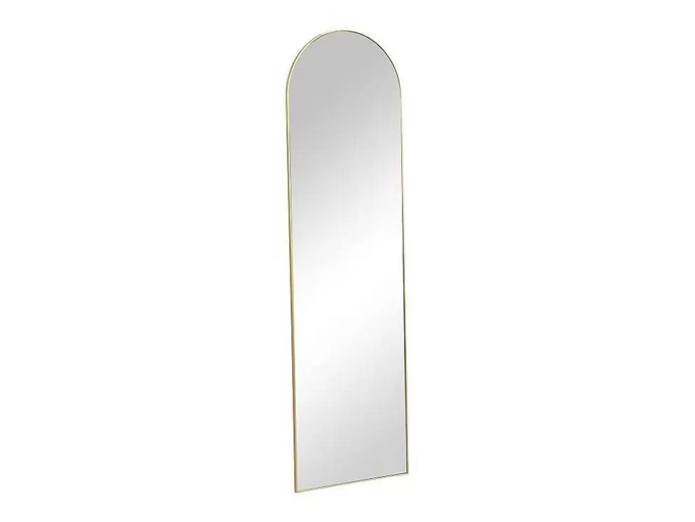 OZAIA Espelho Arqueado De Pousar Em Metal L50 X A170 Cm Dourado - Mailen* Espelhos