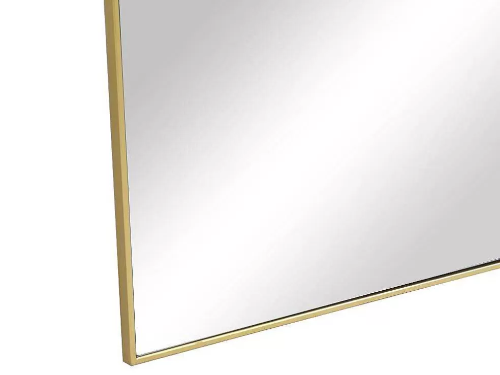 OZAIA Espelho Arqueado De Pousar Em Metal L50 X A170 Cm Dourado - Mailen* Espelhos