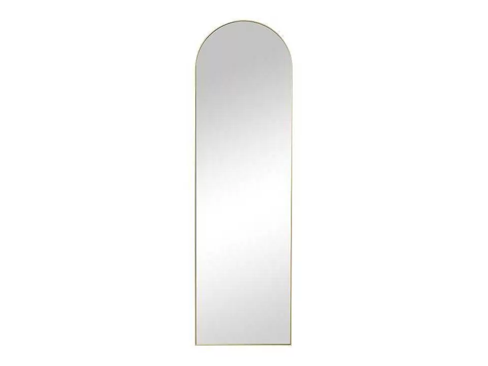 OZAIA Espelho Arqueado De Pousar Em Metal L50 X A170 Cm Dourado - Mailen* Espelhos