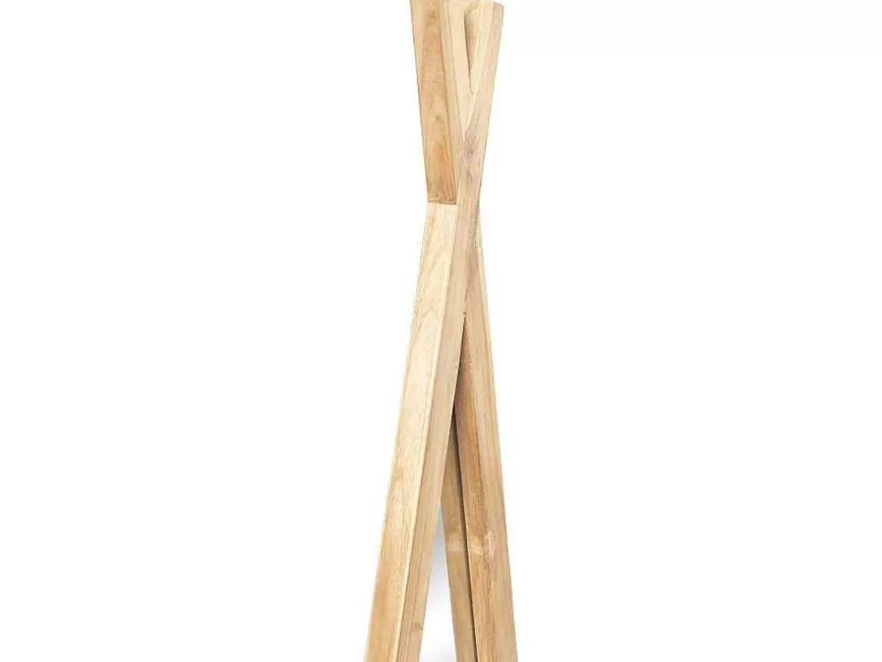 OZAIA Espelho De Criança Estilo Tenda Em Madeira De Mindi De L. 55 X A. 120 Cm Cor Natural - Batam* Espelhos
