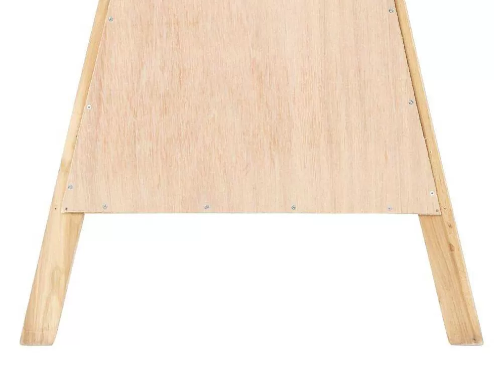 OZAIA Espelho De Criança Estilo Tenda Em Madeira De Mindi De L. 55 X A. 120 Cm Cor Natural - Batam* Espelhos
