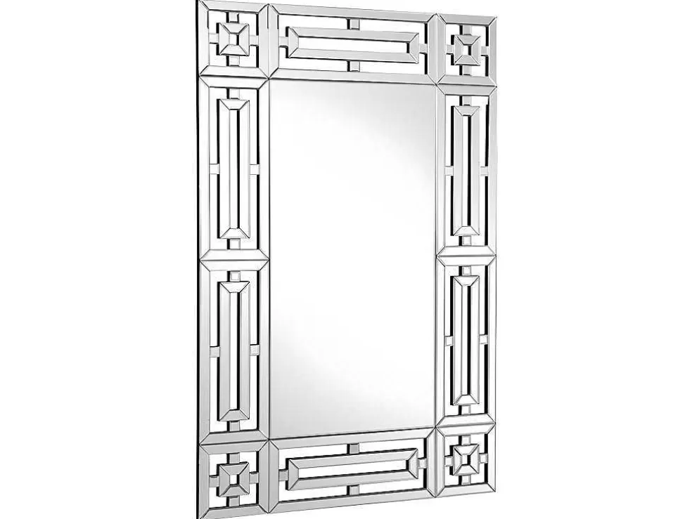 OZAIA Espelho De Parede Em Inox De C. 120 X A. 80 Cm - Loaye* Espelhos