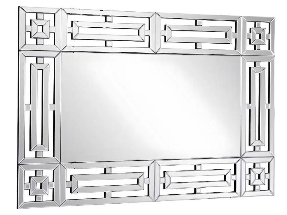 OZAIA Espelho De Parede Em Inox De C. 120 X A. 80 Cm - Loaye* Espelhos