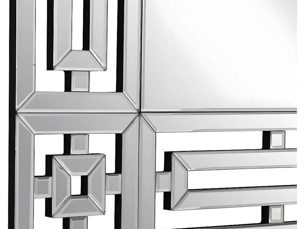 OZAIA Espelho De Parede Em Inox De C. 120 X A. 80 Cm - Loaye* Espelhos