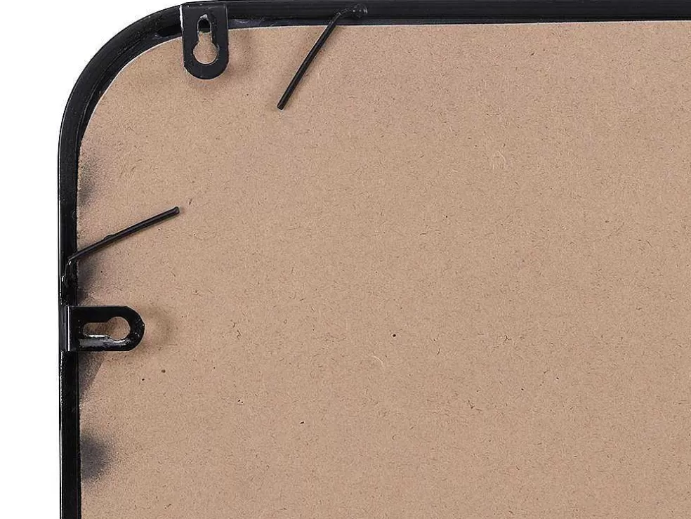 OZAIA Espelho Estilo Janela Industrial Em Metal De C. 60 X A. 140 Cm Cor Preto - Sciara* Espelhos