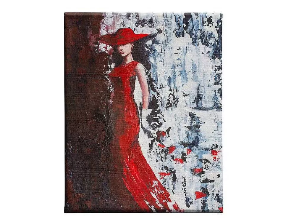 EPIKASA Impressao Em Tela Mulher 4, Multicolorido, 45X3X70 Cm, * Placa De Parede Decorativa