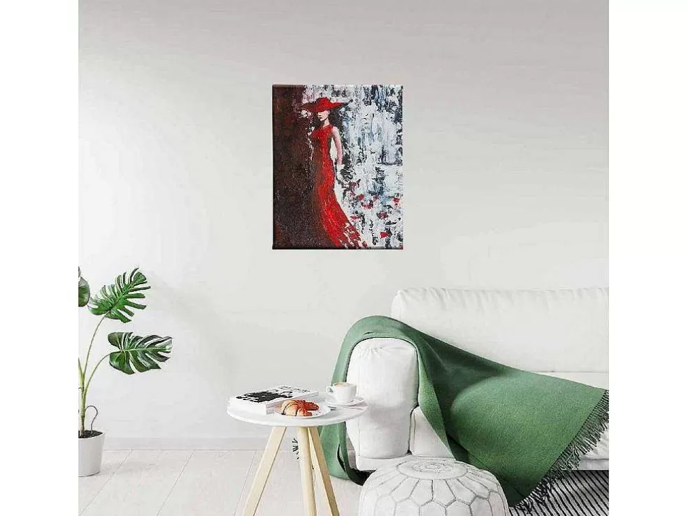 EPIKASA Impressao Em Tela Mulher 4, Multicolorido, 45X3X70 Cm, * Placa De Parede Decorativa
