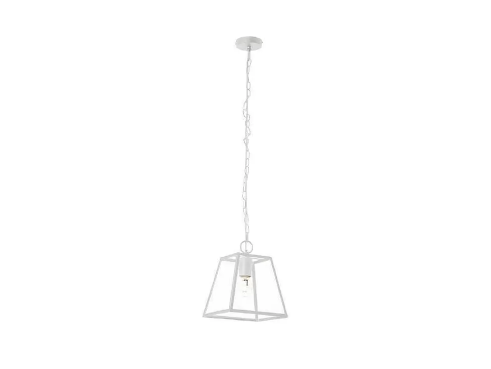 EPIKASA Lampada De Suspensao Amata, Branco, 27,5X27,5X110 Cm, * Candeeiro Suspenso