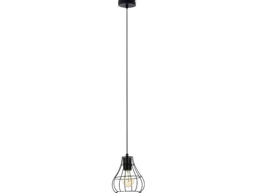 EPIKASA Lampada De Suspensao Outline, Preto, 16,5X16,5X116 Cm, * Candeeiro Suspenso