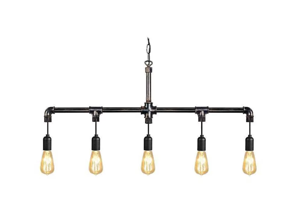 TOSEL Lustre Hydraulik B Lampada Decorativa Feixe Lampada D90 X H70 Cm* Lustre