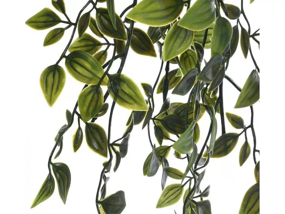 OZAIA Planta Artificial Pendente Com Vaso Em Ceramica A.70 X L.20 Cm Verde - Bahiana* Planta Artificial