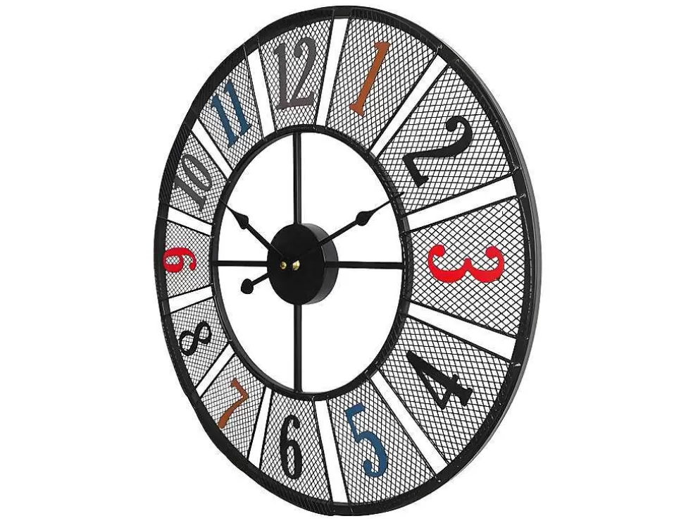 OZAIA Relógio De Parede Birmingham - Metal - D.50 Cm - Multicolor* Relógio De Parede