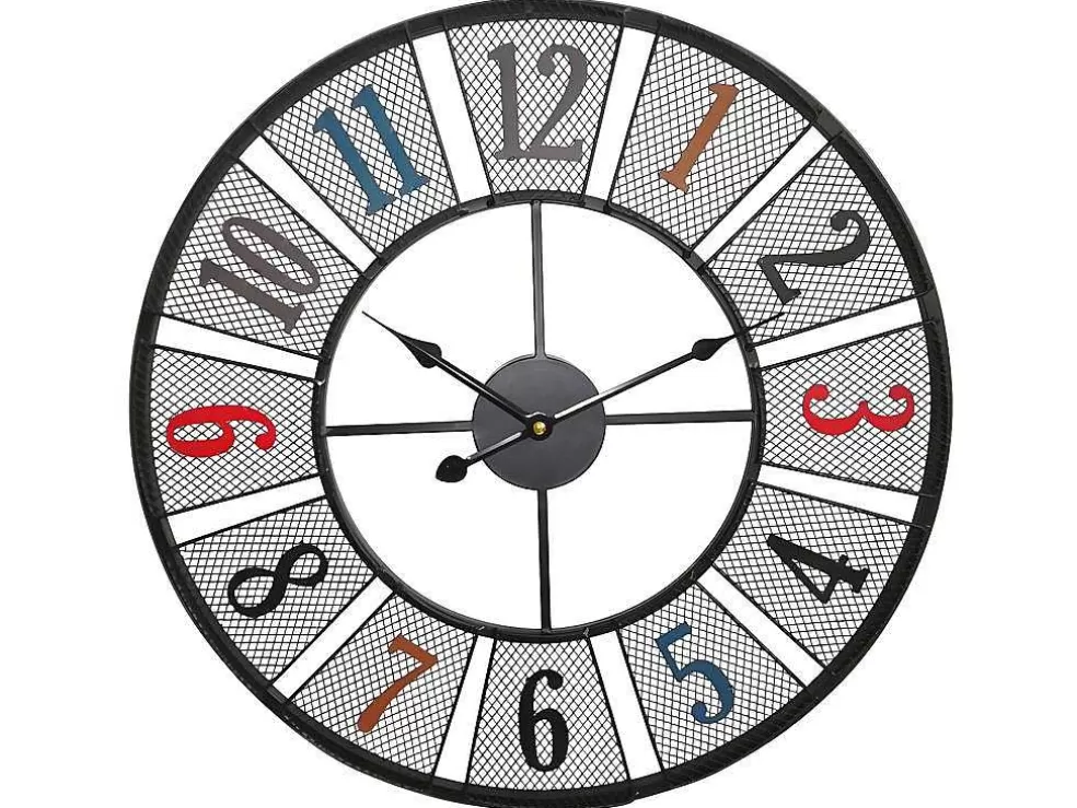 OZAIA Relógio De Parede Birmingham - Metal - D.50 Cm - Multicolor* Relógio De Parede