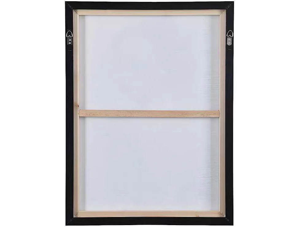 OZAIA Tela Impressa Emoldurada De 60 X 80 Cm Com Moldura Em Madeira Multicolor - Lady* Quadro